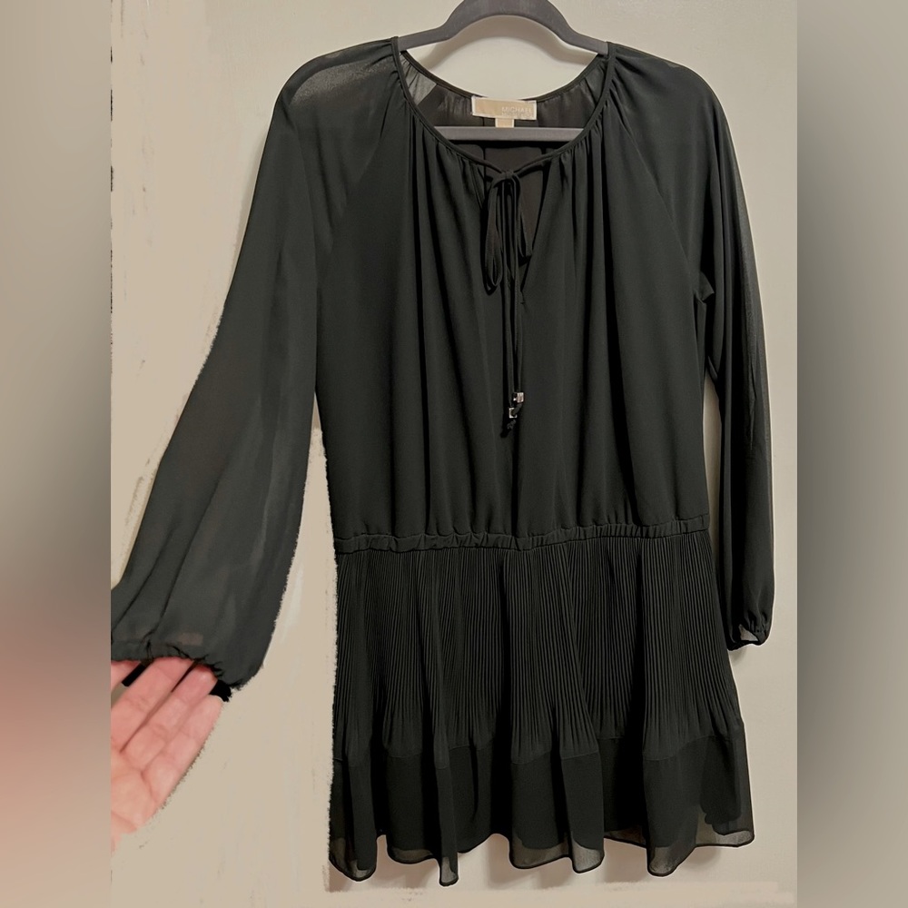 Michael Kors, size large, black dress